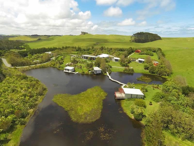 The Lakes - Kai Iwi Lakes Exclusive Retreat Kaihu Exterior foto